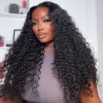 Rose Hair Deep Curly 13x6 HD Lace Wig Human Hair Wig