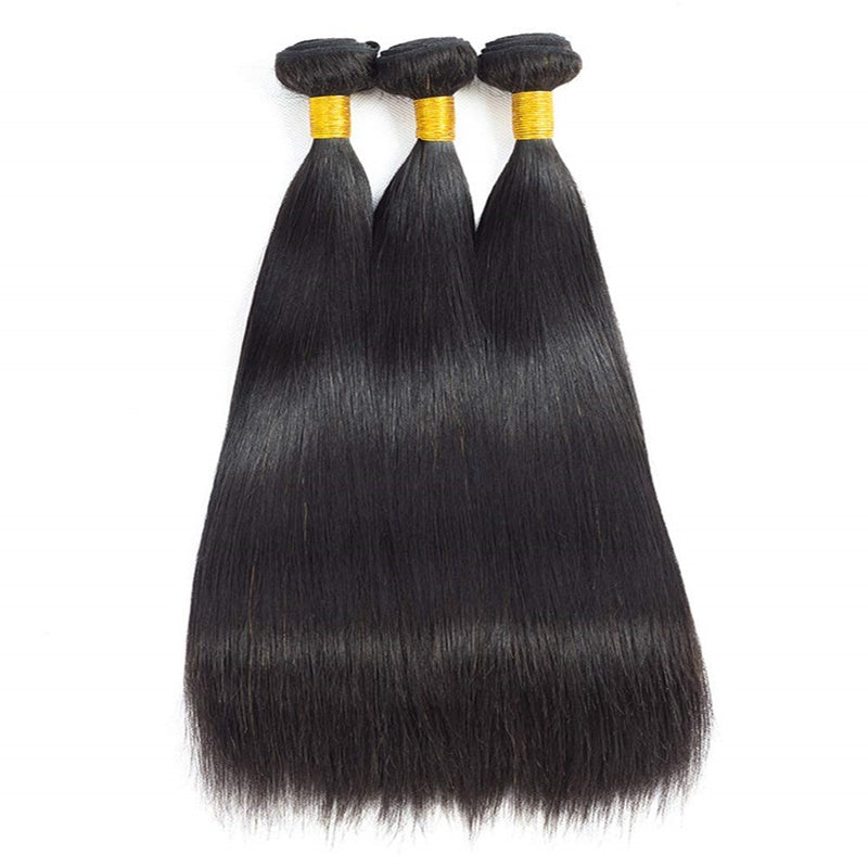 Rose Hair 15A Grade 3 Bundles Straight Hair Brazilian Virgin Hair Bundles