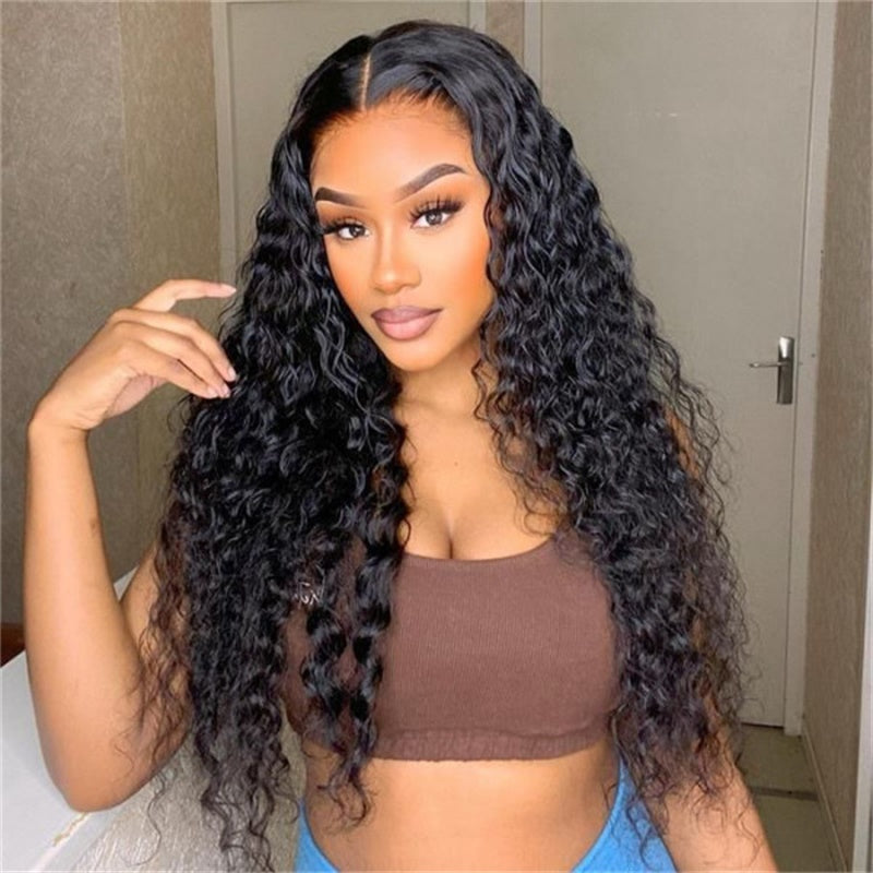 Rose Hair Deep Wave 13x6 Lace Front Wig Human Hair Wig