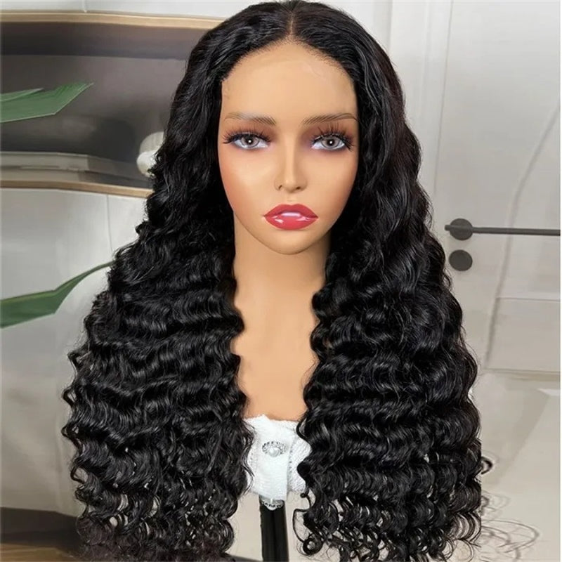 Rose Hair Deep Wave 5x5 HD Lace Wig Human Hair Wig