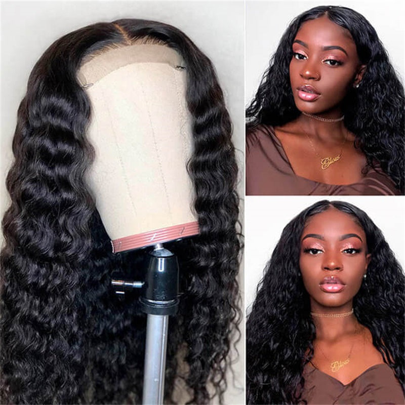 Rose Hair Deep Wave 5x5 HD Lace Wig Human Hair Wig