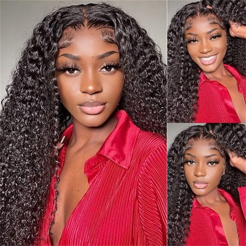 Rose Hair Kinky Curly 5x5 HD Lace Wig Human Hair Wig
