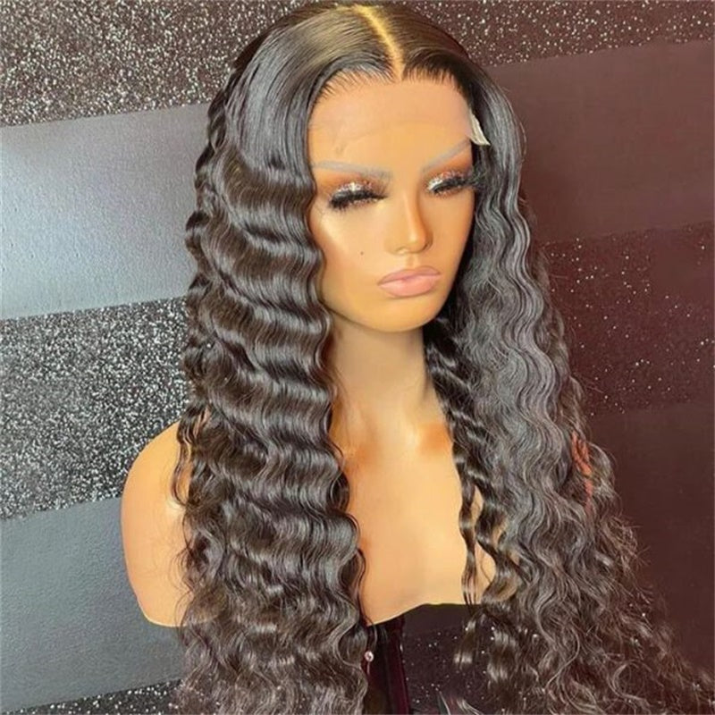 Rose Hair Loose Deep Wave 5x5 HD Lace Wig Human Hair Wig