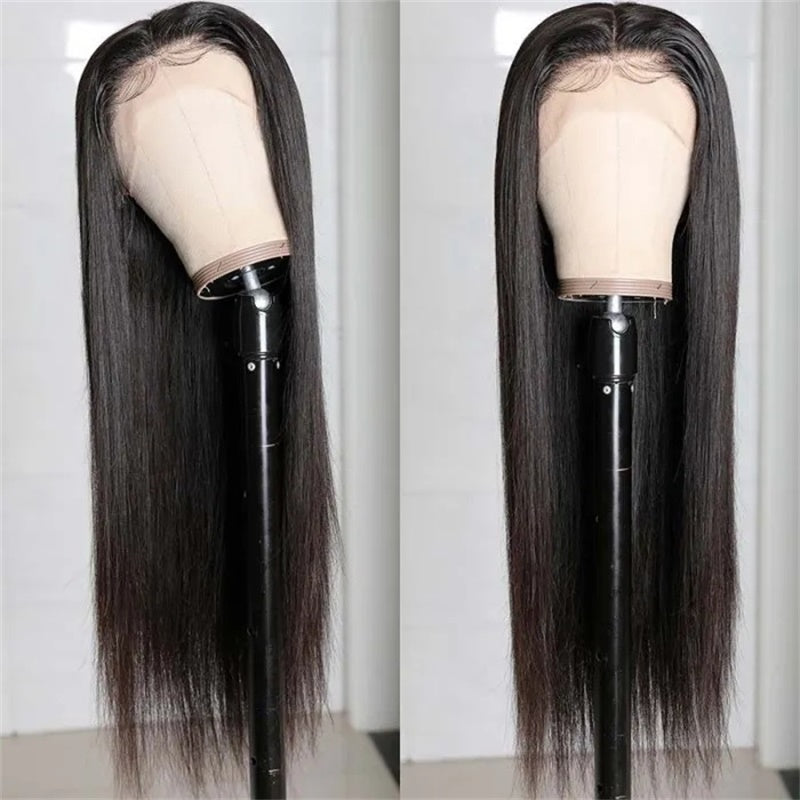 Rose Hair Straight Hair Full Lace Wig Human Hair Wig