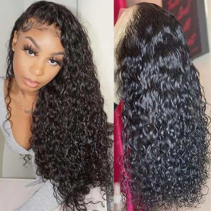 Rose Hair Water Wave Full Lace Wig Human Hair Wig