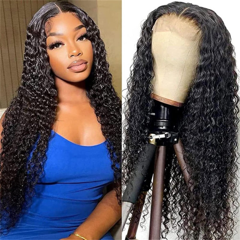 Rose Hair Water Wave Full Lace Wig Human Hair Wig