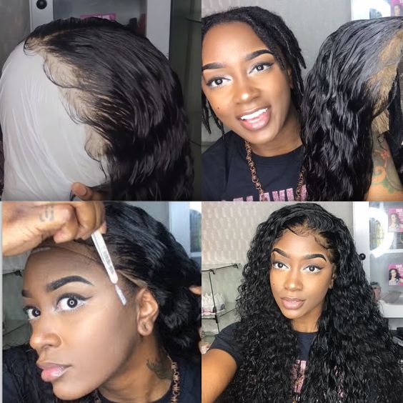 RoseHair 4*4 Lace Closure Wig Affordable Best Virgin Human Hair High Density All Texture - Rose Hair
