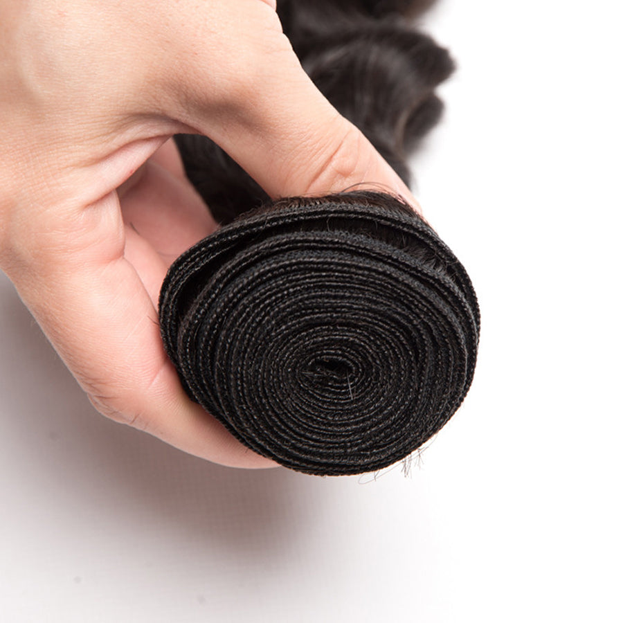 10A Grade 1PC Big Curly Best Brazilian Virgin Hair Bundles - Rose Hair