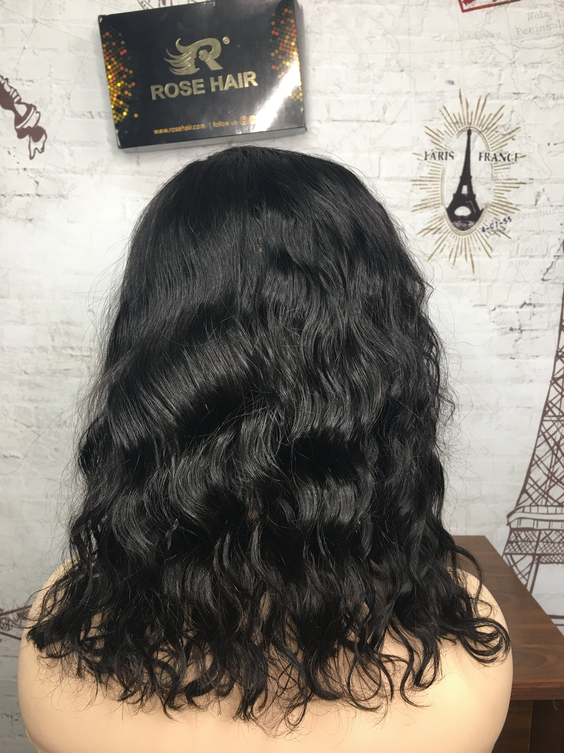 RoseHair Top Quality Wavy Affordable Gorgeous 13*6 Lace Wig Short Hair - Rose Hair