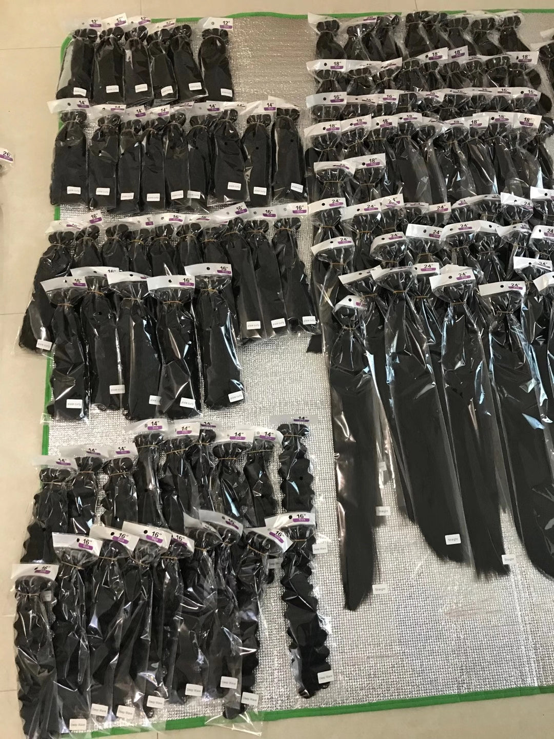 Wholesale Rosehair 10A/15A Grade 50 Bundles All Texture Brazilian Unprocessed Hair Deal - Rose Hair