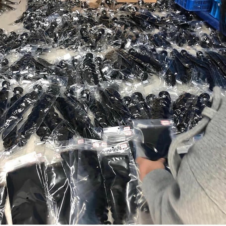 Rose Hair 42PCS 15A Grade Human Virgin Hair Bundles Wholesale Package Deal