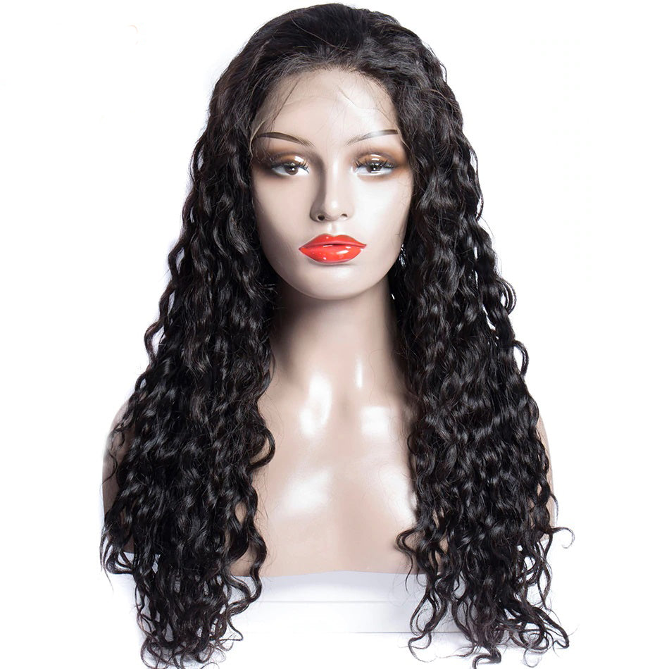 Pre Plucked Swiss 360 Lace Water Wave Wig Best Brazilian Human Virgin RoseHair Wig - Rose Hair