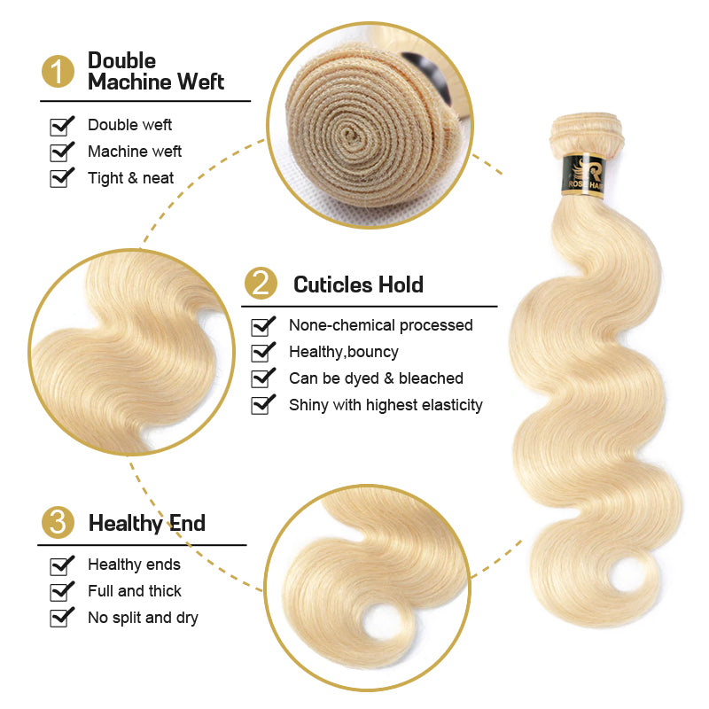 10A Grade 3 Bundles Brazilian Body Wave Virgin Hair