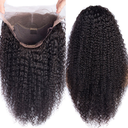 Rose Hair Kinky Curly 13x6 Lace Front Wig Human Hair Wig