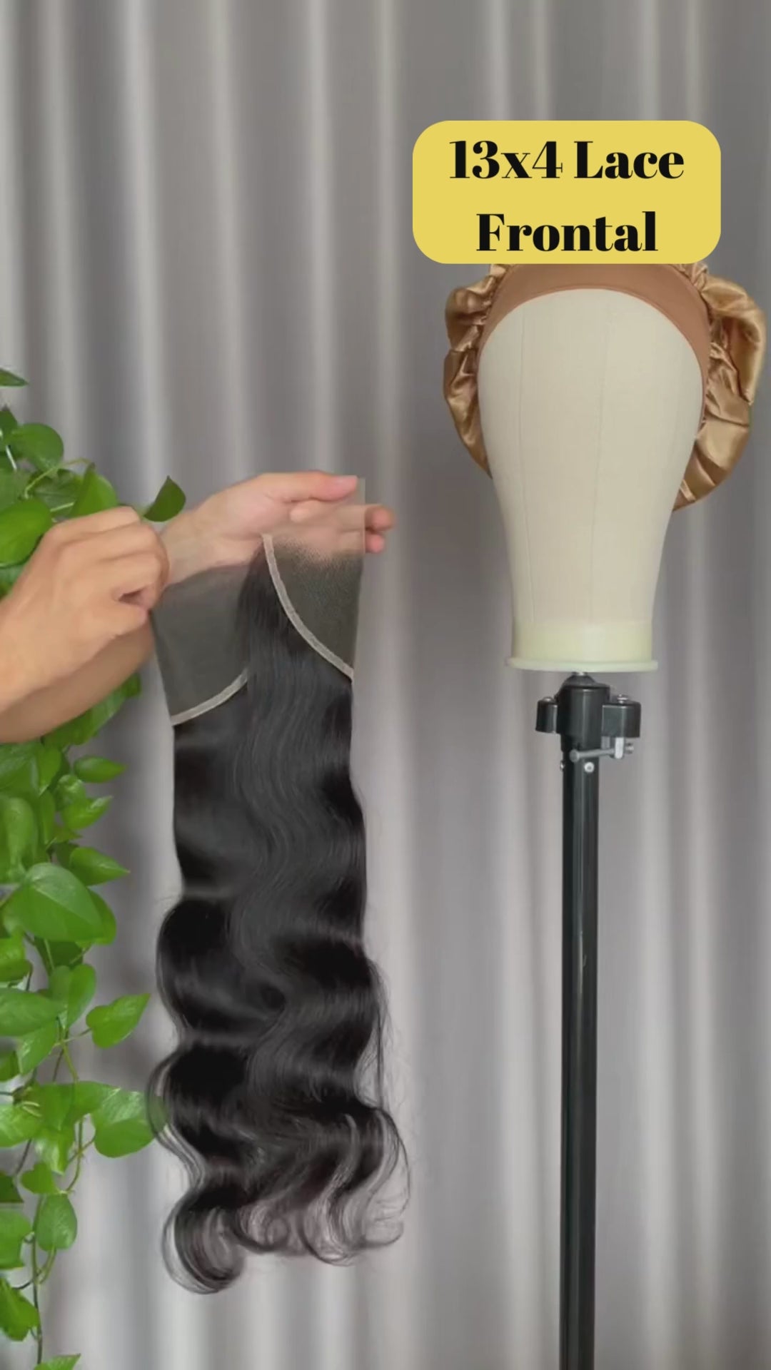 Rose Hair 1Pcs Body Wave 13x4 Lace Frontal Brazilian Virgin Hair