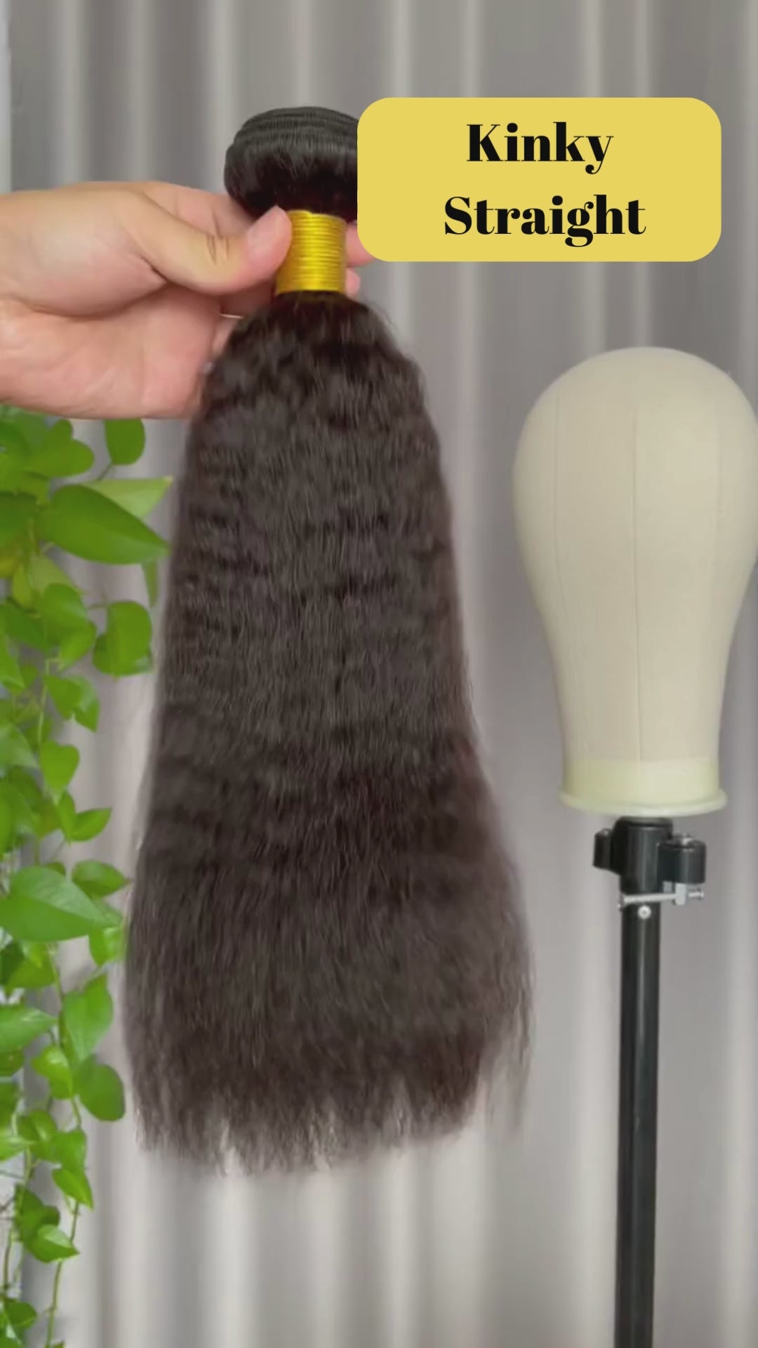 Rose Hair 15A Grade 1 Bundle Kinky Straight Brazilian Virgin Hair