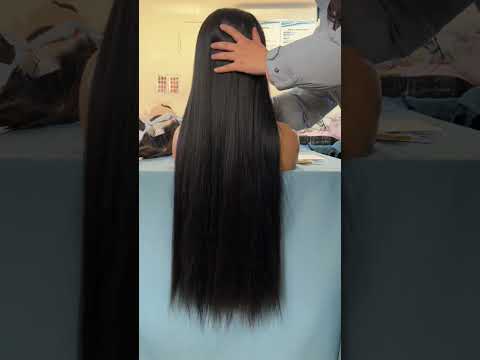 Rose Hair Straight Hair 13x6 HD Full Lace Front Wig Human Hair Wig 250% Density Long Wig