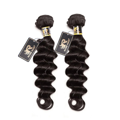 Rose Hair 10A Grade 1 Bundle Big Curly Brazilian Virgin Hair Bundles