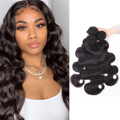 Rose Hair 15A Grade 3 Bundles Body Wave Brazilian Virgin Hair Bundles
