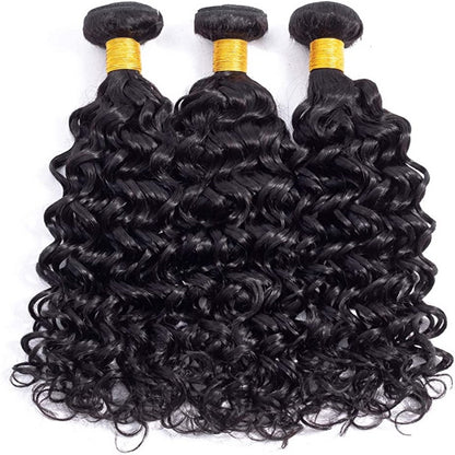 Rose Hair 15A Grade 3 Bundles Water Wave Brazilian Virgin Hair Bundles