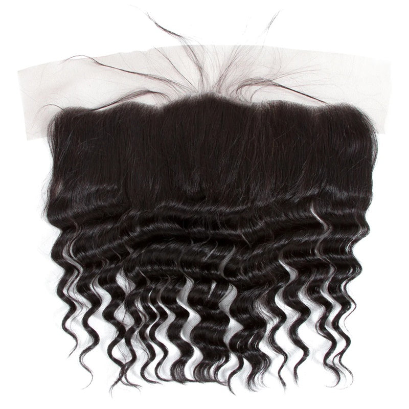 Rose Hair 1Pcs Water Wave 13x4 Lace Frontal Brazilian Virgin Hair