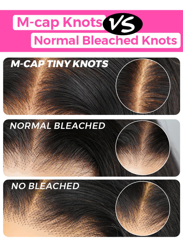 13x4 HD Lace Glueless Mini Knots Kinky Curly Hair Bob Wig Pre-plucked