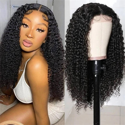 Rose Hair Jerry Curly 5x5 HD Lace Wig Human Hair Wig