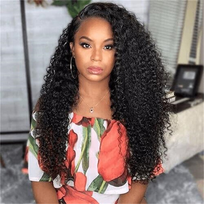Rose Hair Kinky Curly 360 Lace Wig Human Hair Wig