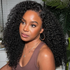 Rose Hair Kinky Curly 5x5 Lace Closure Wig Human Hair Wig