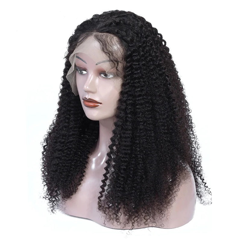 Rose Hair Kinky Curly Full Lace Wig Human Hair Wig