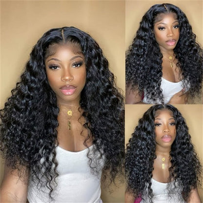 Rose Hair Loose Deep Wave 13x4 HD Lace Wig Human Hair Wig