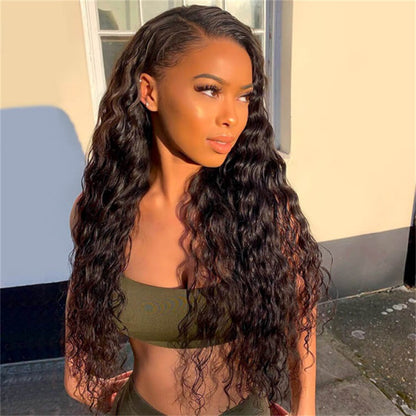 Rose Hair Loose Deep Wave 5x5 Lace Closure Wig Human Hair Wig