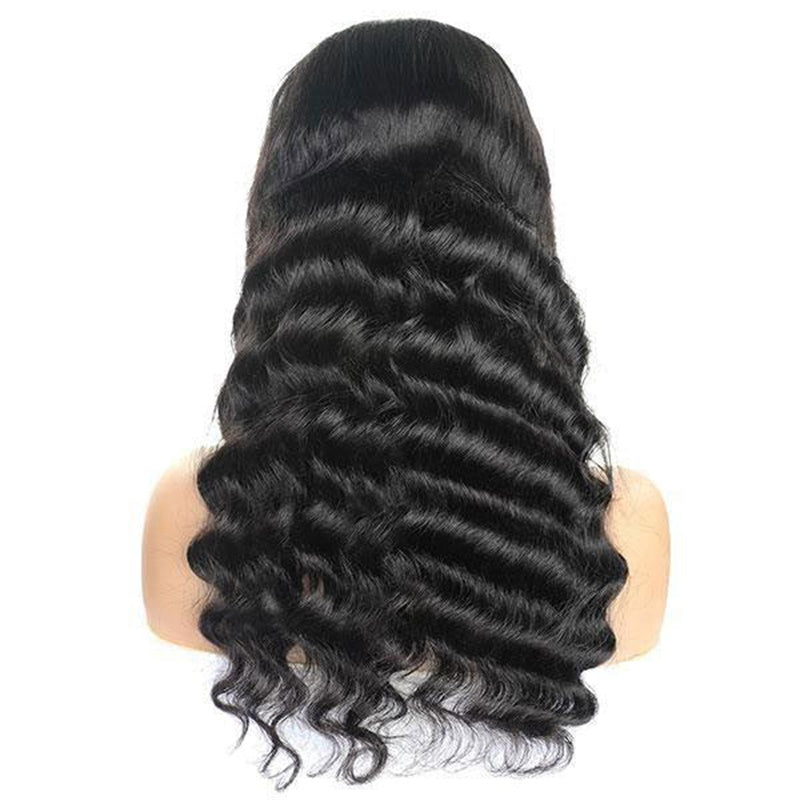 Rose Hair Loose Deep Wave T Part Wig Human Hair Wig
