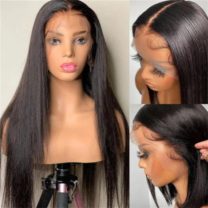 Rose Hair Straight Hair 13x4 Lace Front Wig Human Hair Wig