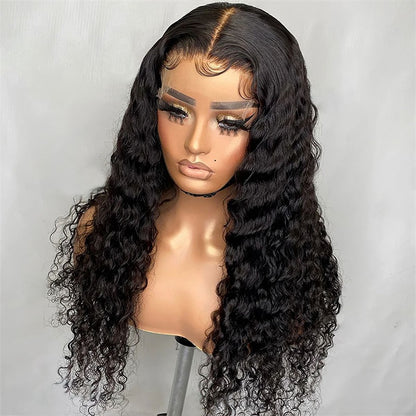 Rose Hair Water Wave 5x5 HD Lace Wig Human Hair Wig