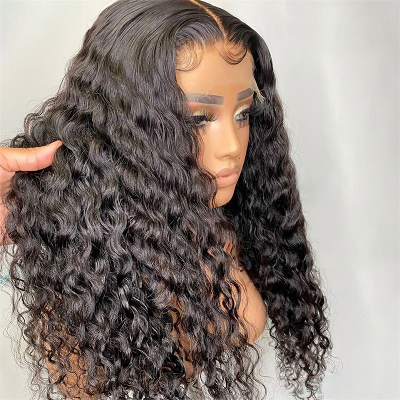 Rose Hair Water Wave 5x5 HD Lace Wig Human Hair Wig