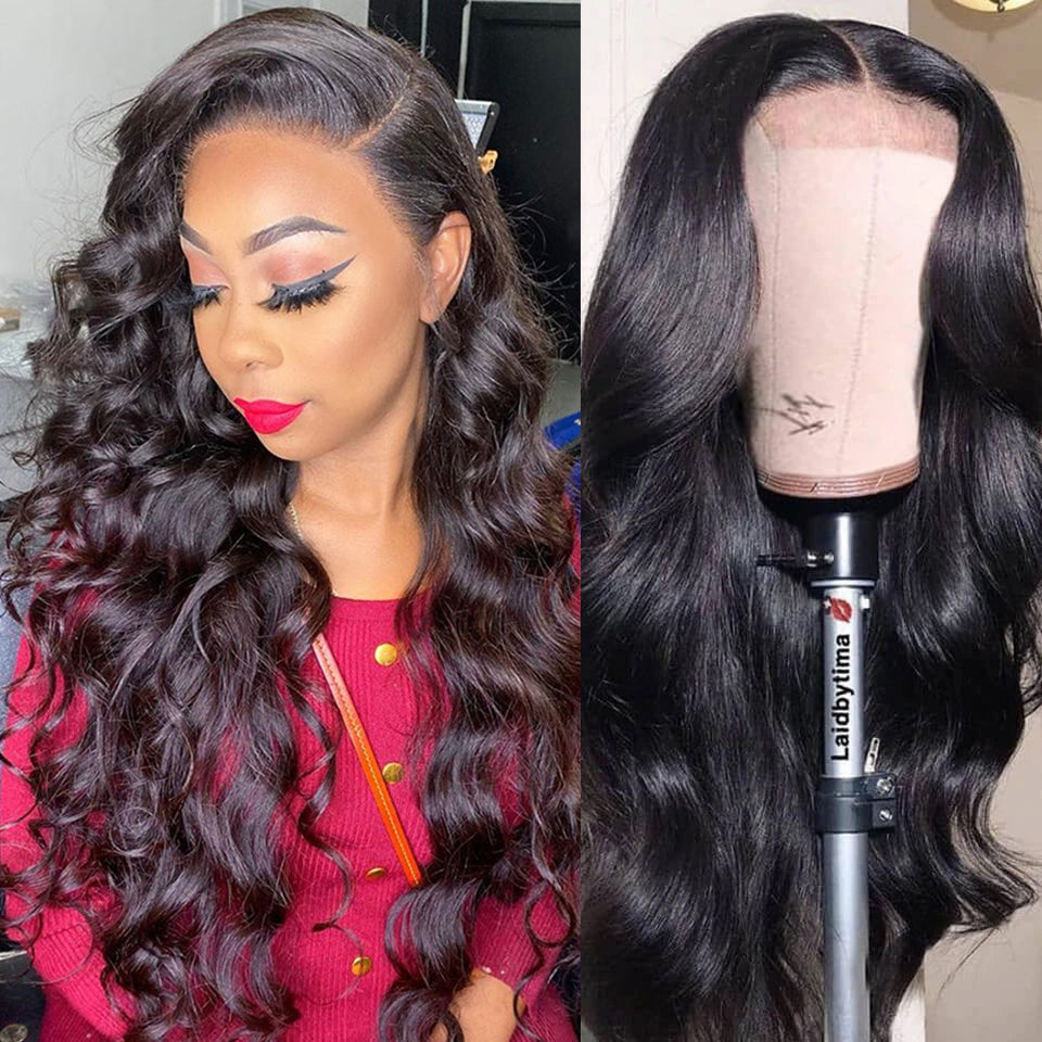 RoseHair Pre Plucked Swiss 360 Lace Body Wave Wig Best Brazilian Human Virgin Hair - Rose Hair