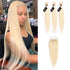 10A Grade 3 Bundles Brazilian Straight Virgin Hair 