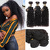 10A Grade 3PCS Kinky Curly Best Brazilian Virgin Hair Bundles - Rose Hair