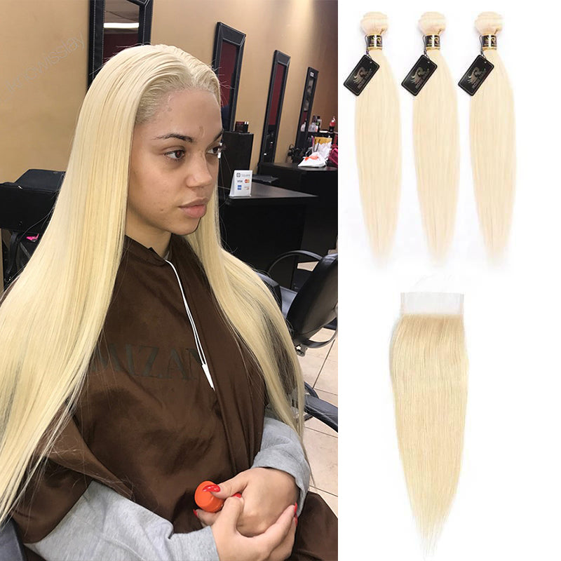 10A Grade 3 Bundles Brazilian Straight Virgin Hair 