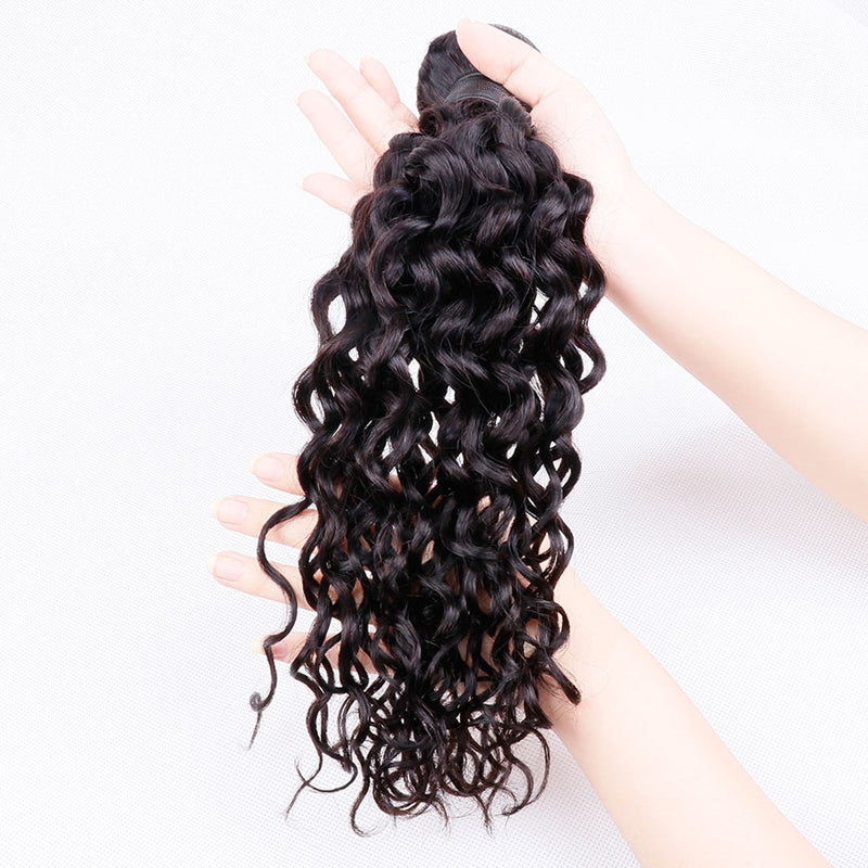 10A Grade 1 Bundle Water Wave Best Brazilian Virgin Hair - Rose Hair