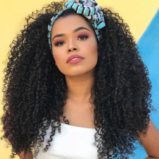 RoseHair New Fashion T-Part Lace Frontal Wig Curly Wave 150%Density - Rose Hair