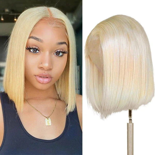 [Buy 1 Get 1 Free] Rose Hair 2 T Part Bob Wigs Natural Black+