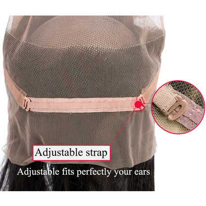 10A Grade 3 Bundles Brazilian Body Wave Virgin Hair With 1 PCS Per Plucked 360 Lace Frontal - Rose Hair