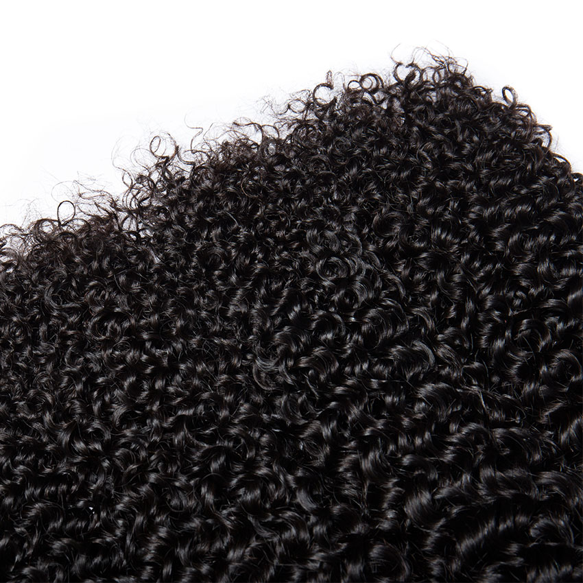 10A Grade 3PCS Kinky Curly Best Brazilian Virgin Hair Bundles - Rose Hair