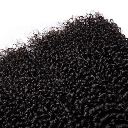 10A Grade 3PCS Kinky Curly Best Brazilian Virgin Hair Bundles - Rose Hair