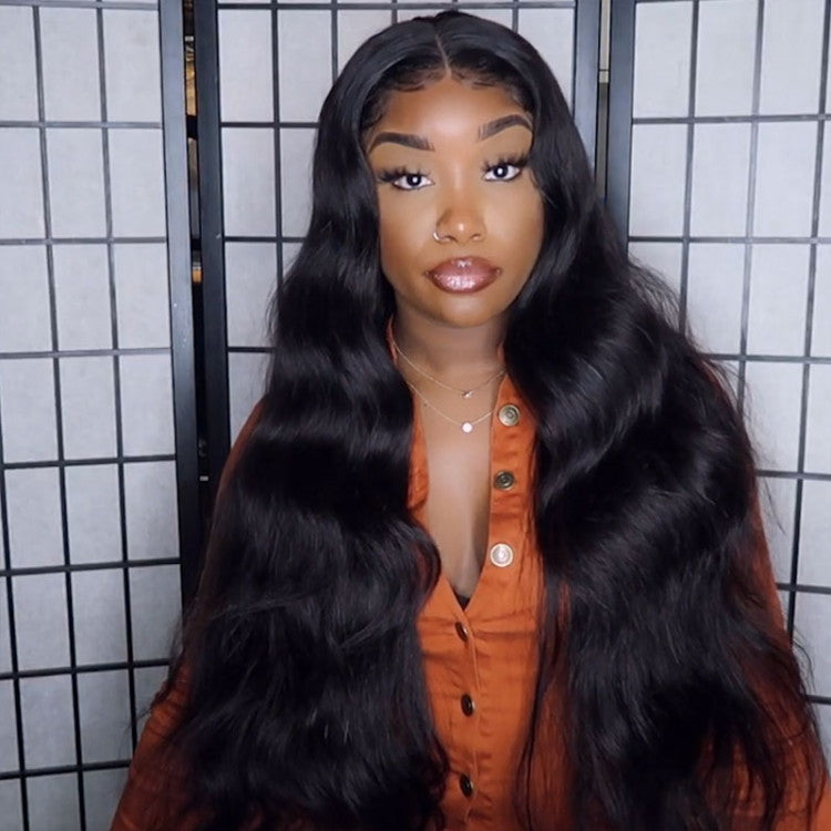 5*5 Lace Closure Wig Body Wave Virgin Human Natural Hair