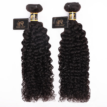 10A Grade 1PC Kinky Curly Best Brazilian Virgin Hair Bundles - Rose Hair