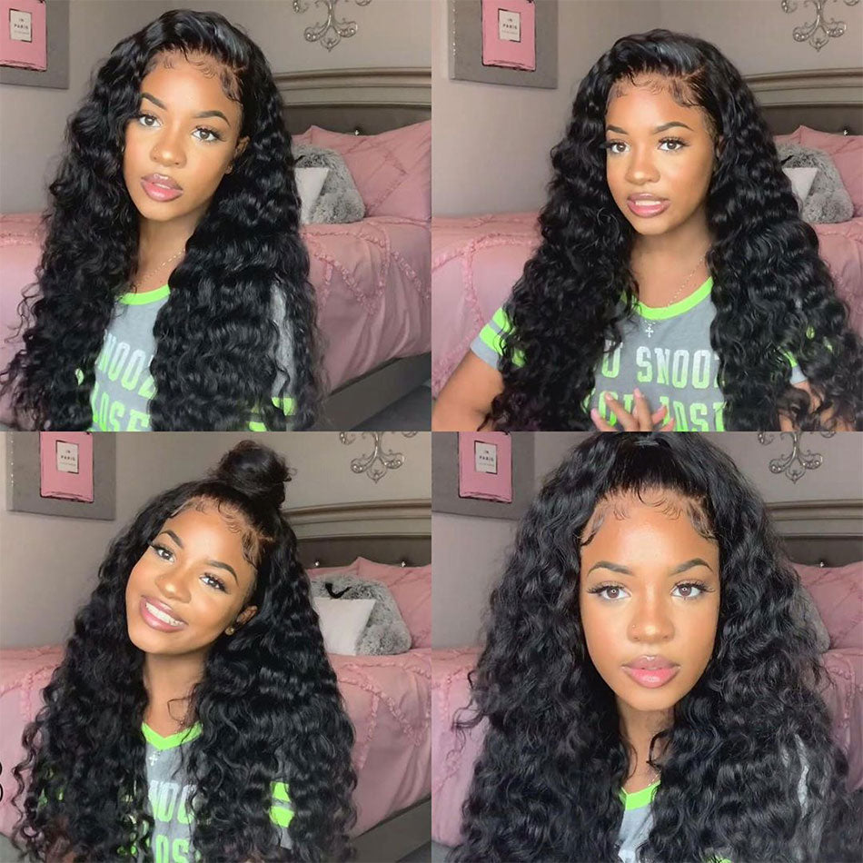 RoseHair 13x4 Lace Frontal Loose Wave Affordable Brazilian Human Virgin Hair Wig