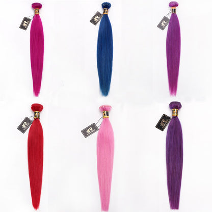 10A Grade 1PC Straight Color Best Brazilian Virgin Hair Bundles - Rose Hair